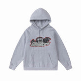 TRAPSTAR TRACKSUIT LOGO RED SHOOTERS *GREY/BLACK*